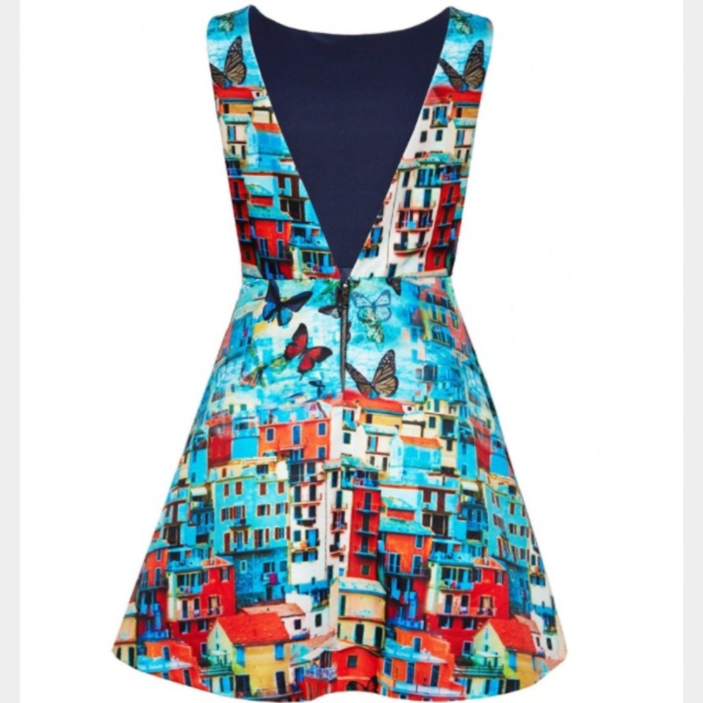 Alice And Olivia Butterfly Double Pleated Structu… - image 2